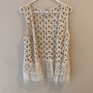 Sleeveless Cardigan